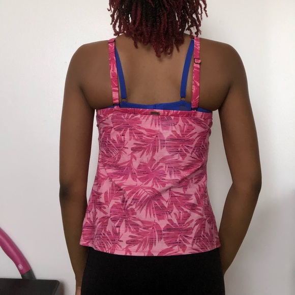 Tropical Print Bathing Suit Top - Picture 9 of 9